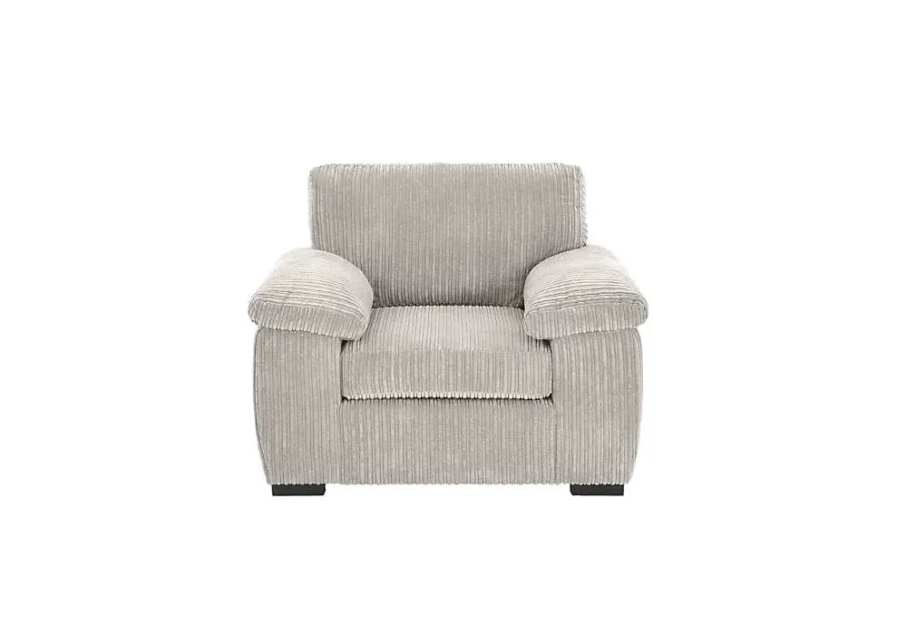 Amalfi Jumbo Cord 1 Seater Sofa