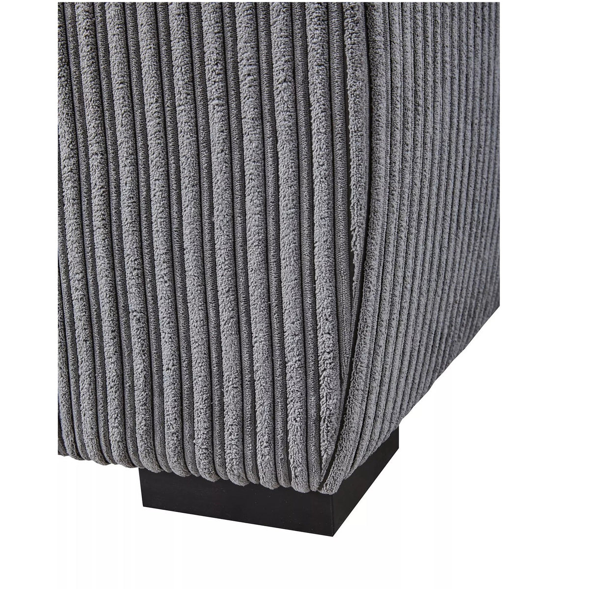 Amalfi Jumbo Cord 4 seater Sofa Grey