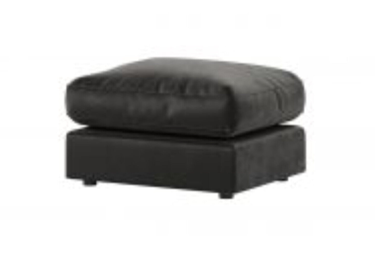 Plush velvet Sofa Suite Set | Left Right 3 2 | Black