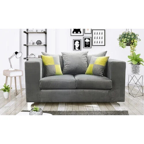 Plush Corner Sofa Suite | Black - Grey | Plush Velvet | 3 seater 2 seater Footstool