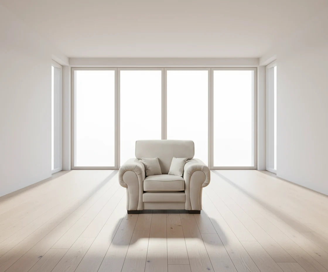 NEW Verona Sofa Suite 1 Seater Full Back