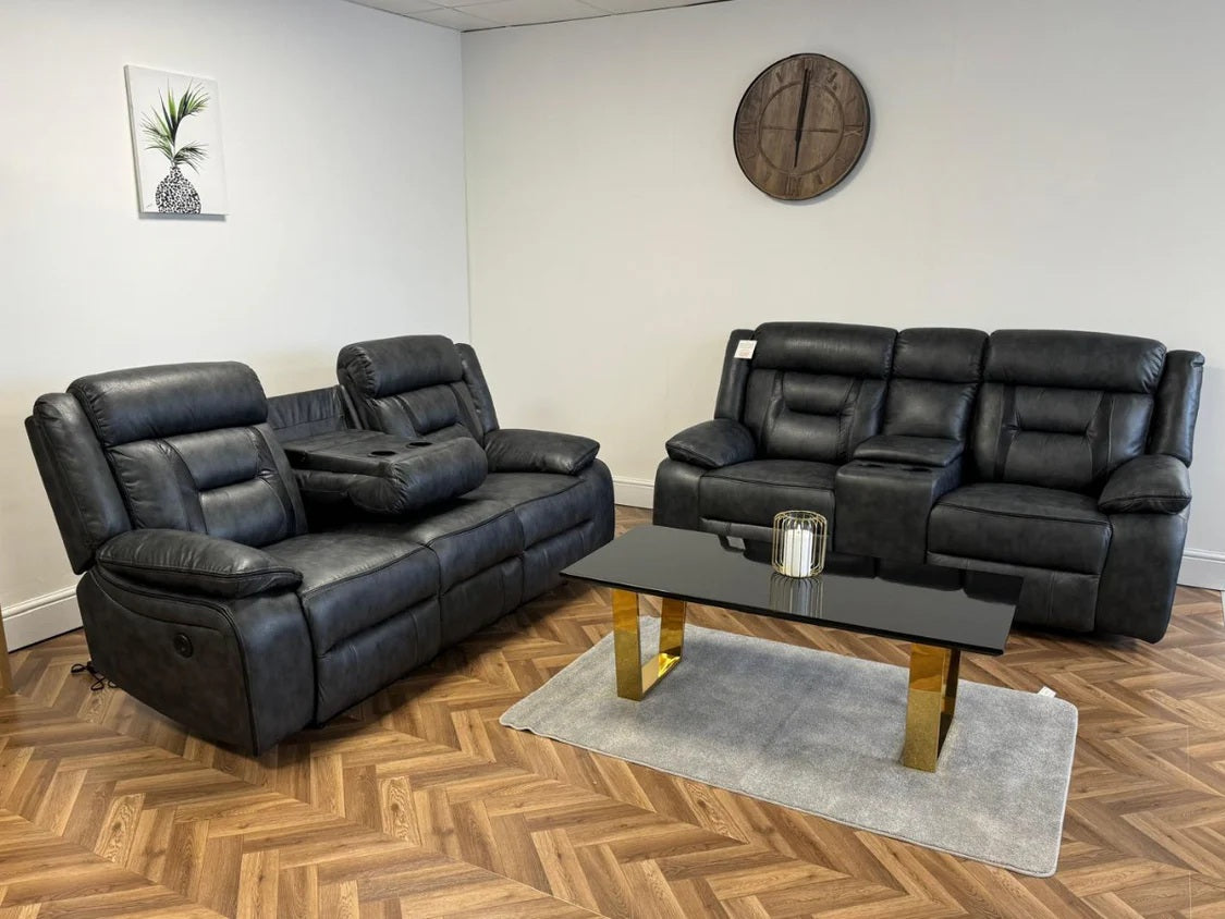 Nova Electric Recliner 3 and 2 Seater Sofa Set