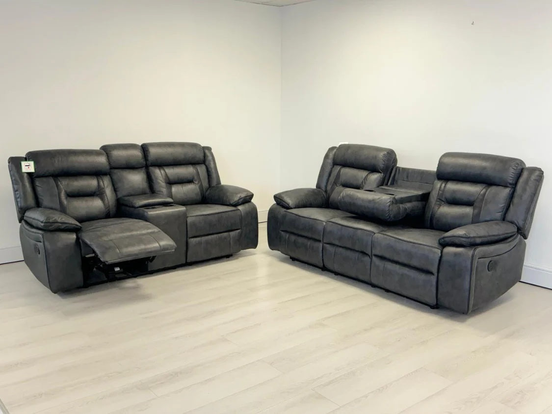 Nova Electric Recliner 3 and 2 Seater Sofa Set