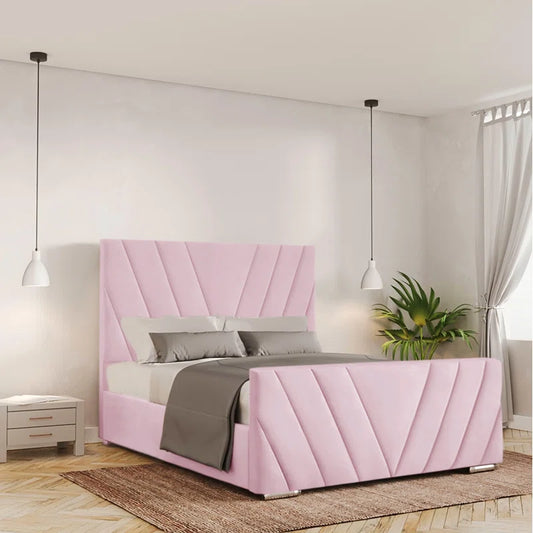 Neo Plush Velvet Bed Frame