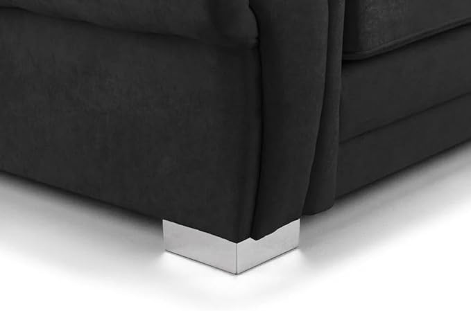 Chingford Full Back 1c2 Corner Sofa Black