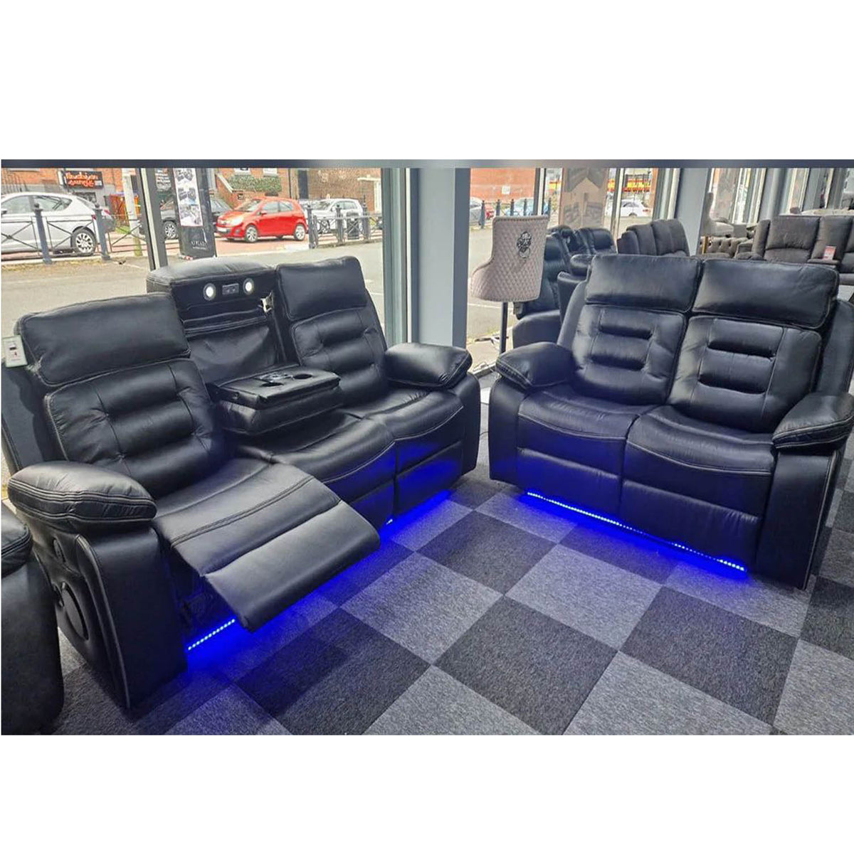 Balian Hafsa Electric recliner 3 and 2 Seater Sofa