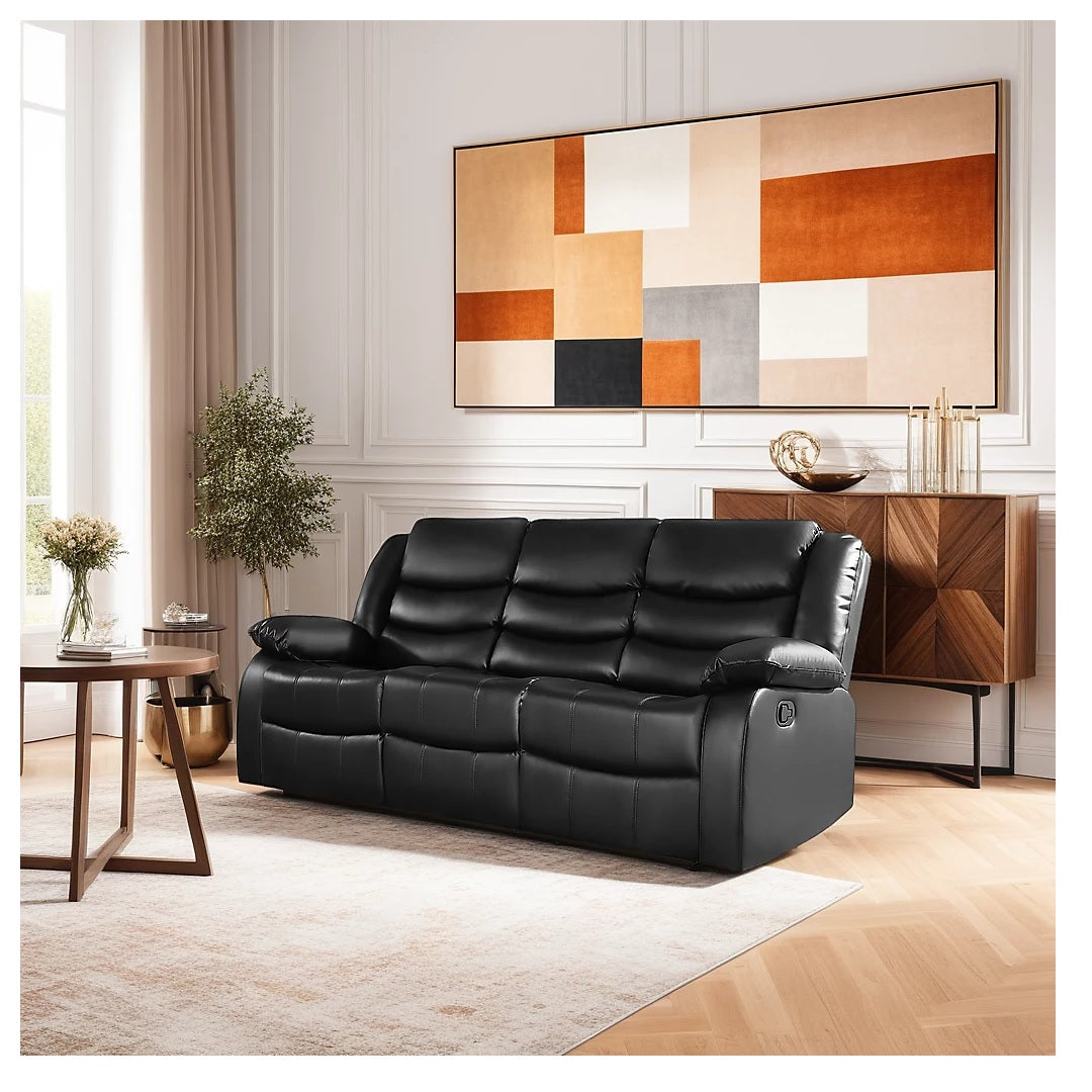 Roma Electric Leather Recliner 3+2 Seater Sofa Set