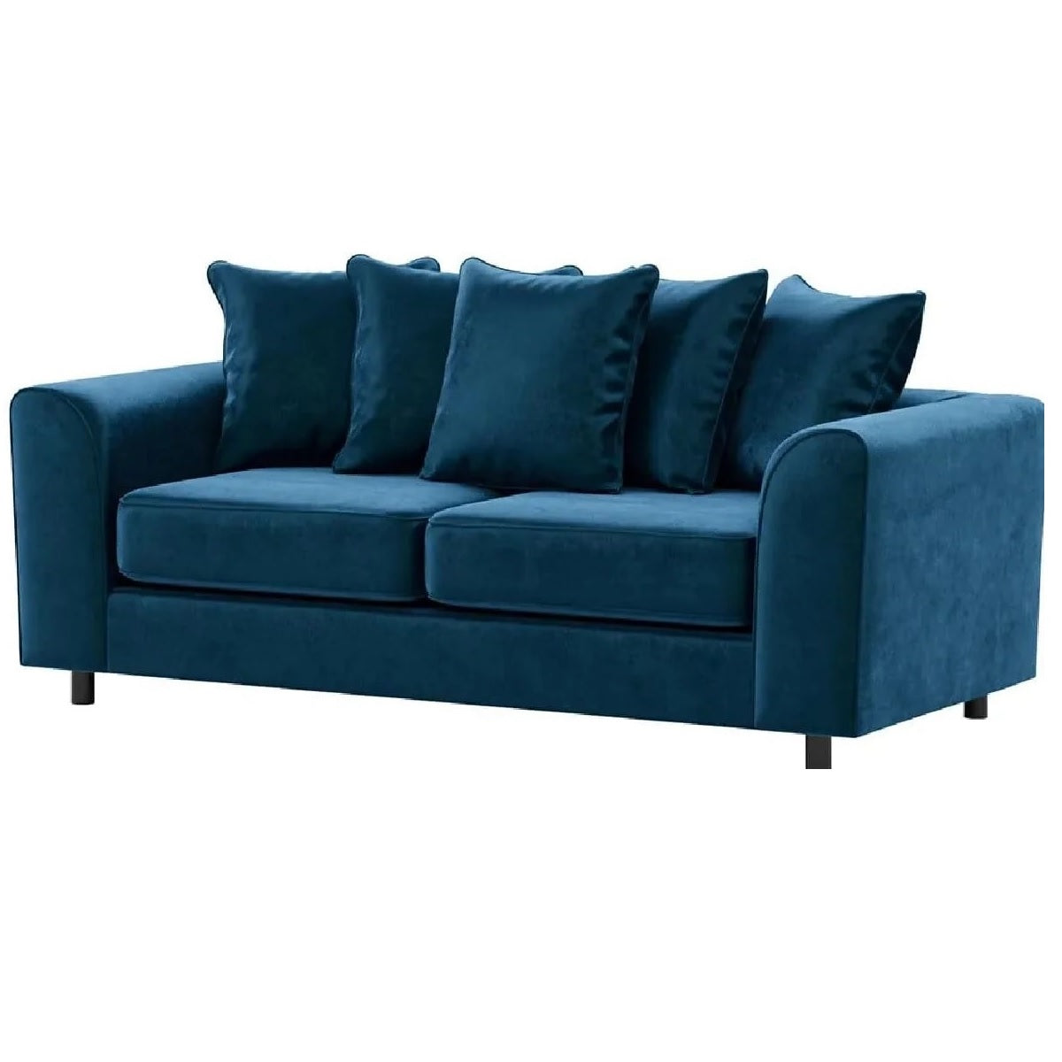 Arizona Plush Velvet 3 Seater Sofa