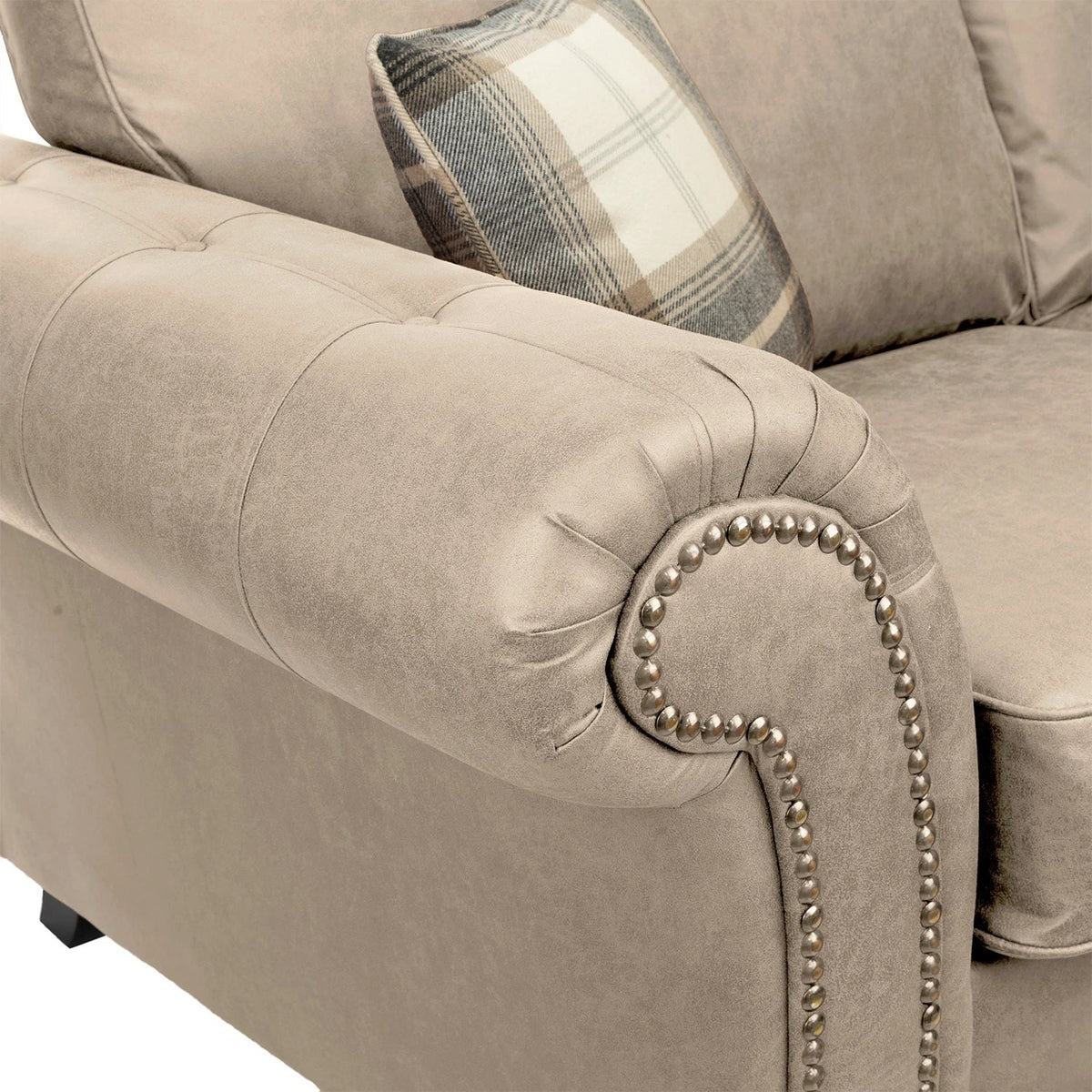 Oakland 3 Seater +2 Seater Sofa Set, 2+2, 3+3 Black/Brown/Marble
