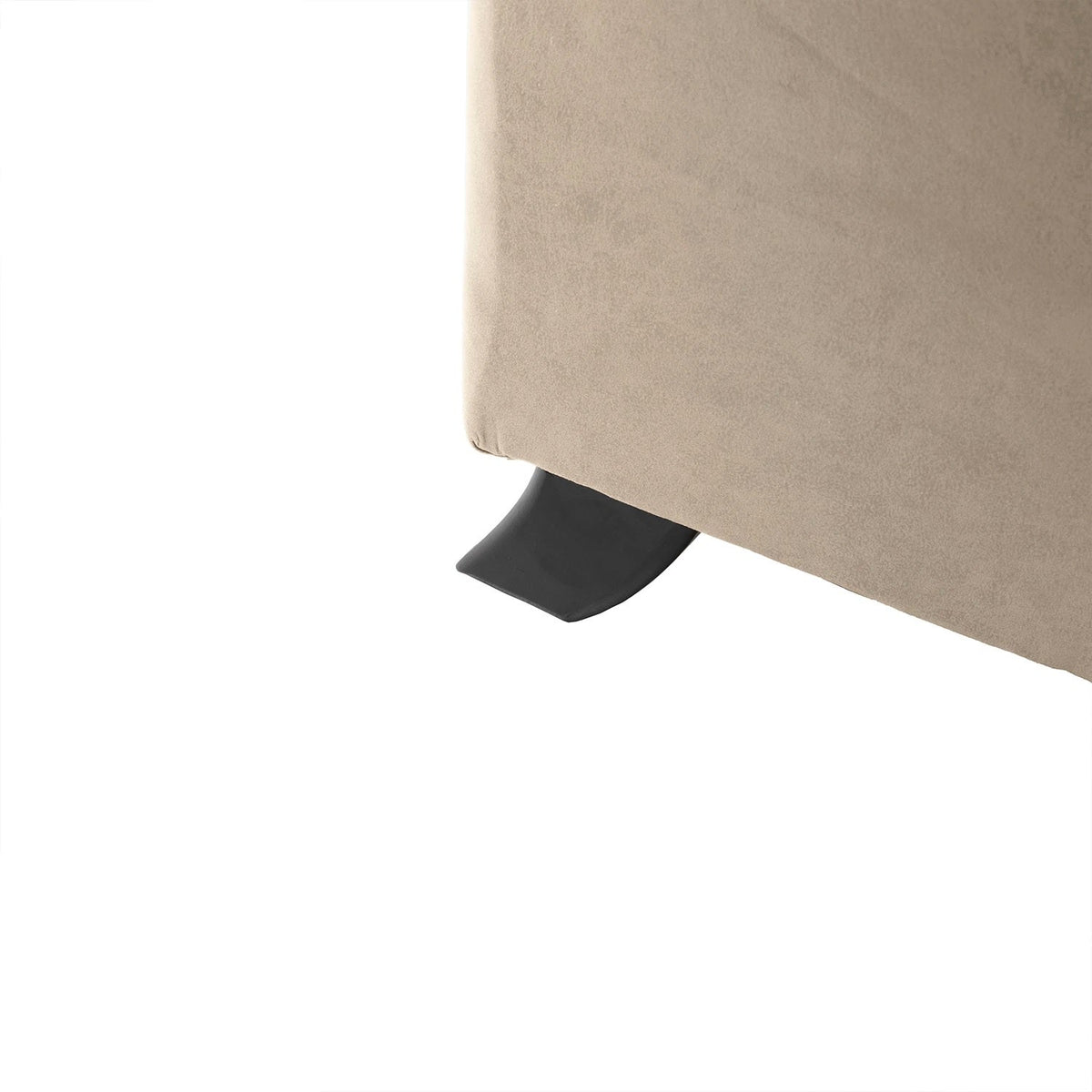 Oakland Suede Leather 2c1 Corner Sofa Marble