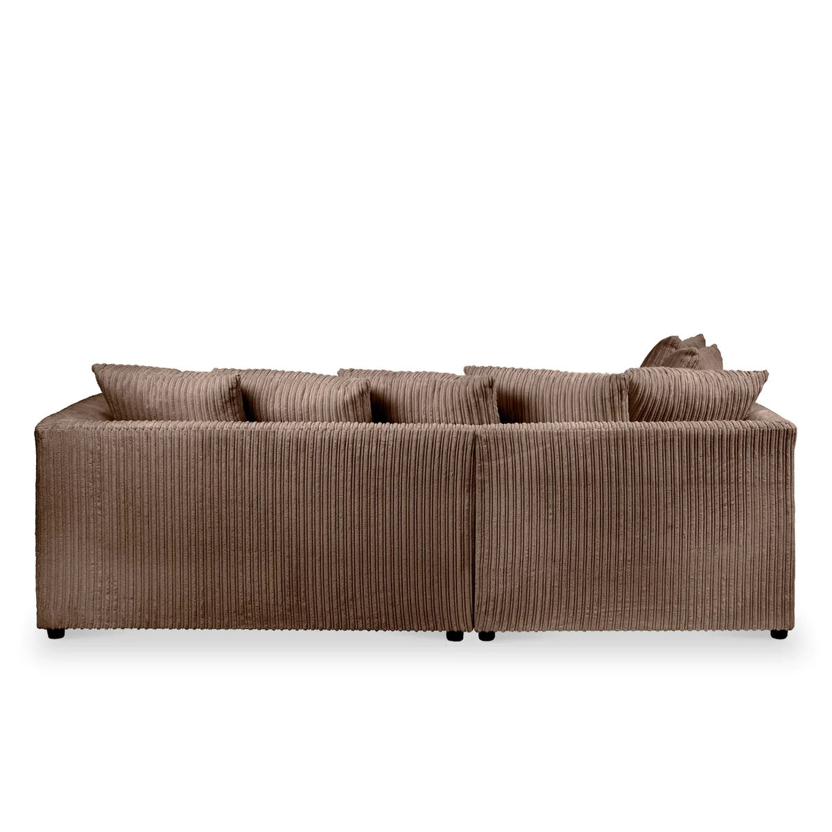 Hannah Jumbo Cord Scatter Back 4 Seater Corner Sofa