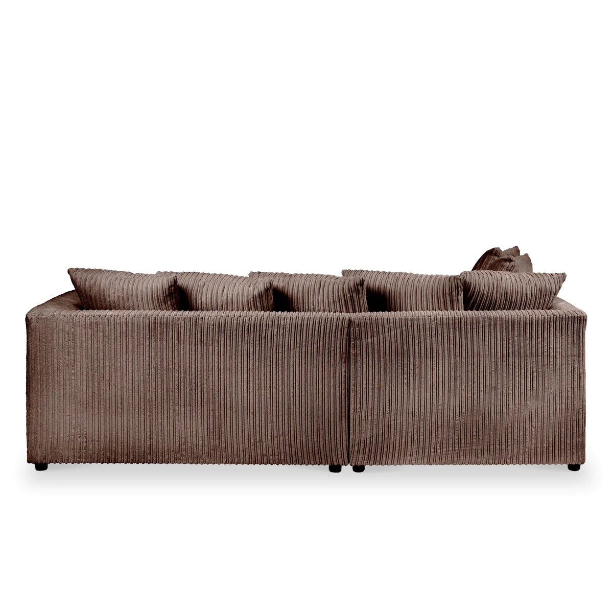 Hannah Jumbo Cord Scatter Back 4 Seater Corner Sofa