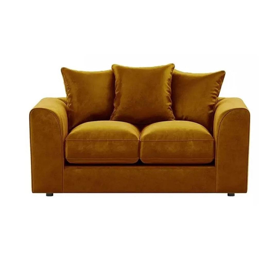 Arizona Plush Velvet 2 Seater Sofa