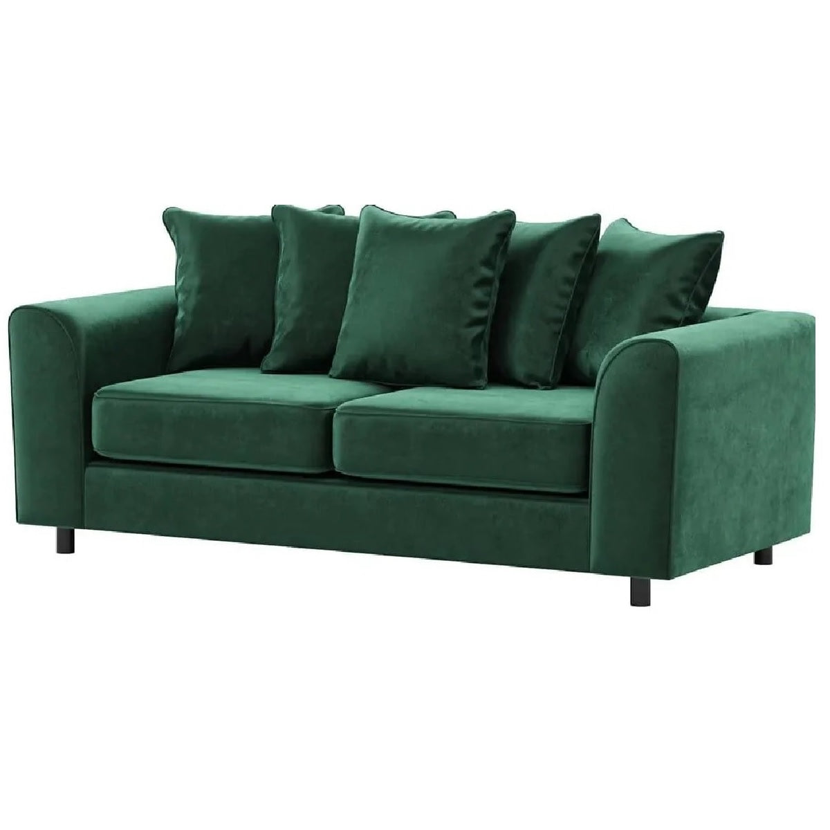 Arizona Plush Velvet 3 Seater Sofa