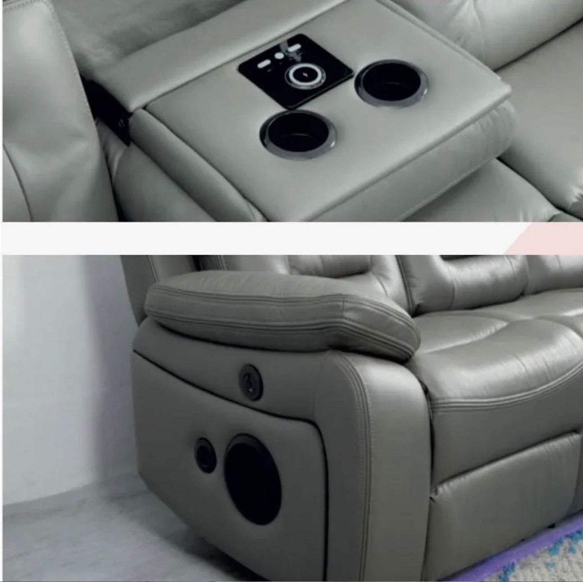 Balian Hafsa Electric recliner 3 and 2 Seater Sofa
