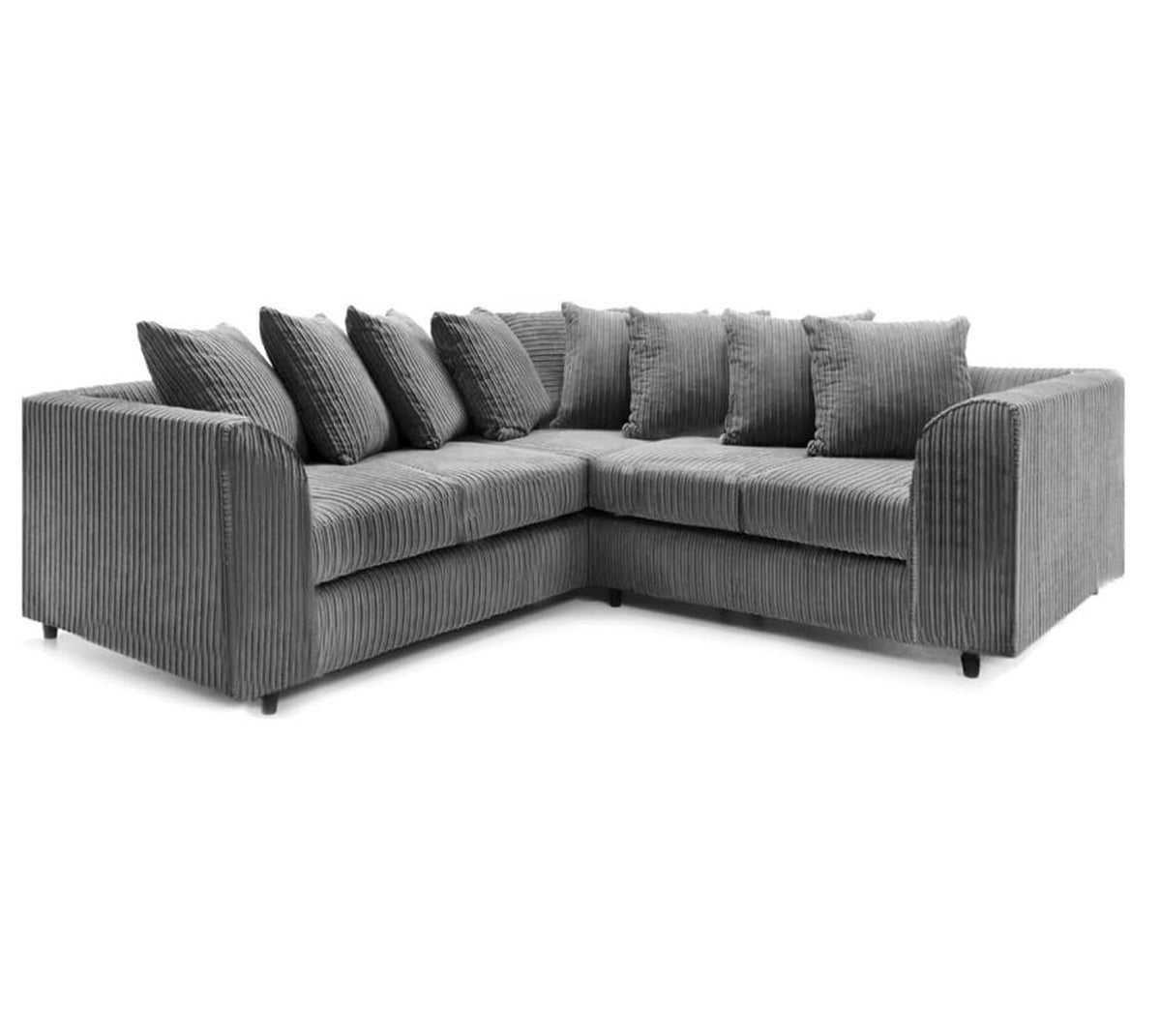 Hannah Jumbo Cord Scatter Back 2c2 Corner Sofa