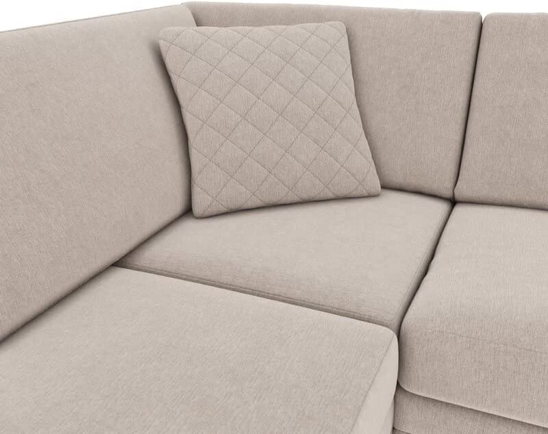 Hilton Full Back Right Hand Facing Corner Sofa Beige