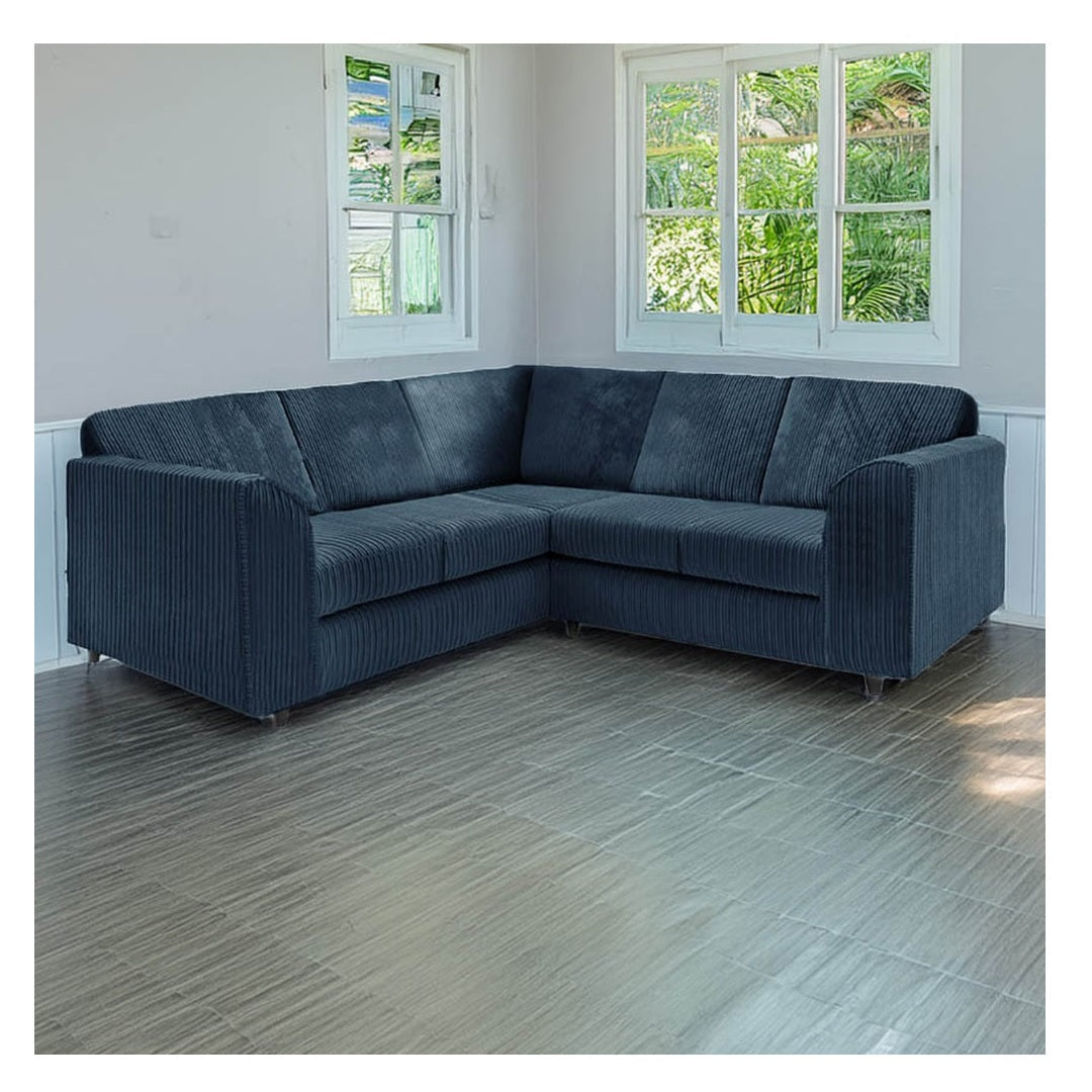 Hannah 2C2 Jumbo Cord Corner Sofa Layout