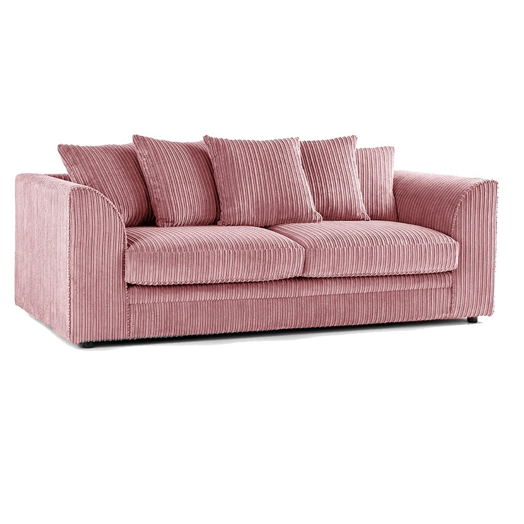 Hannah Jumbo Cord Scatter Back 3 Seater Sofa