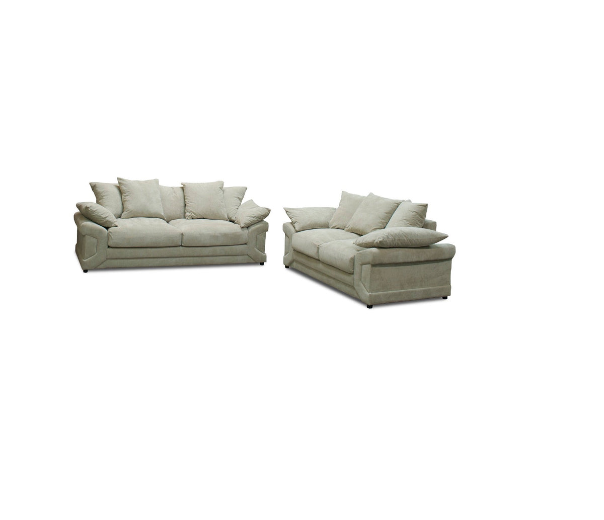 Rio Fernando 3Seater & 2 Seater Sofa Set Beige