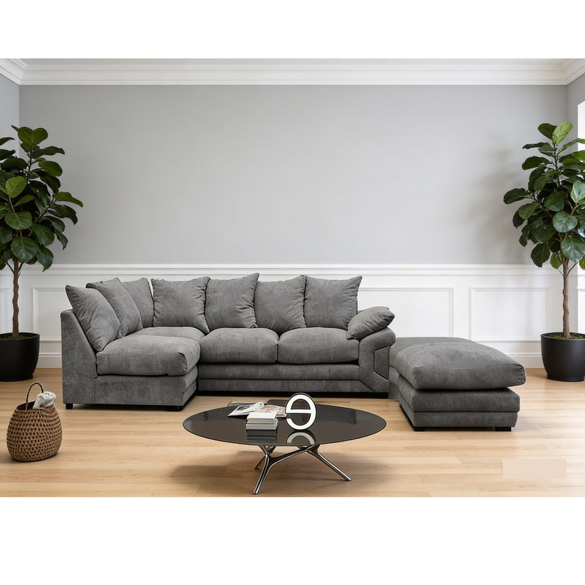 Rio Fernando 5 Seater L Shape Corner Sofa
