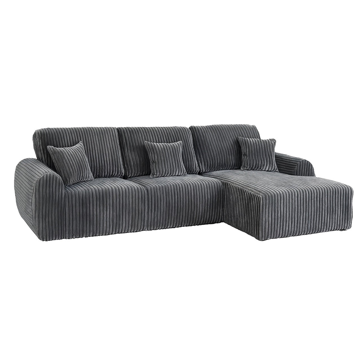 Willow Chunky jumbo Cord 4 Seater Corner sofa