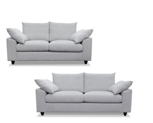 Kensington Stone | Corner Sofa Suite Set 3 2 / Dual Arm