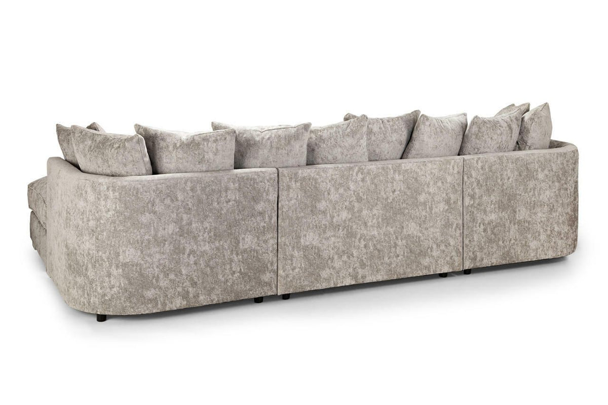  Sofa chenille fabric truffle 