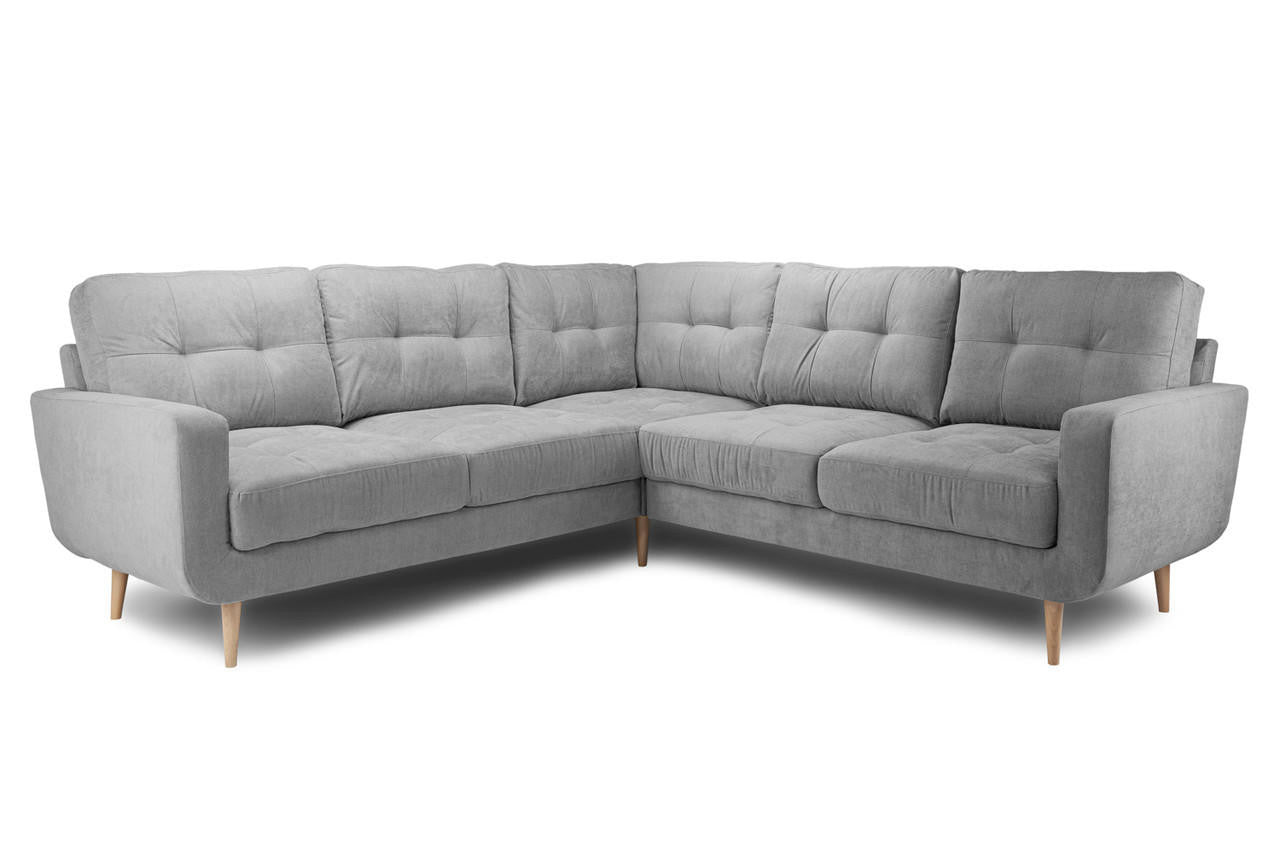 Abyss Sofa Grey Suite Set | 3+2 / Large Corner / Armchair