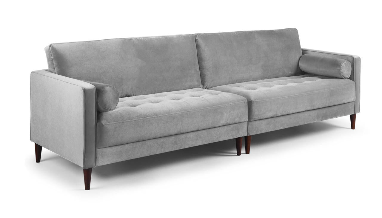 Harper Sofa Suite Set Plush Grey | 3+2 / 4 Seater / Armchair