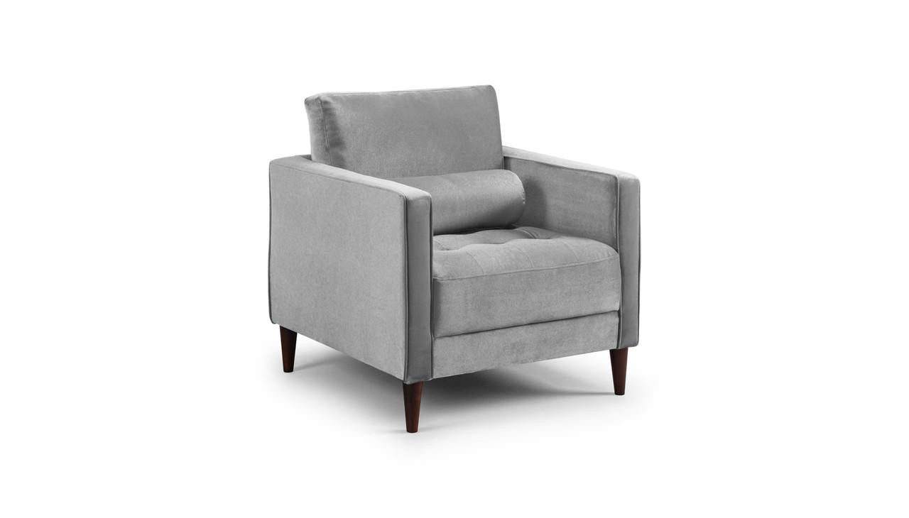 Harper Sofa Suite Set Plush Grey | 3+2 / 4 Seater / Armchair