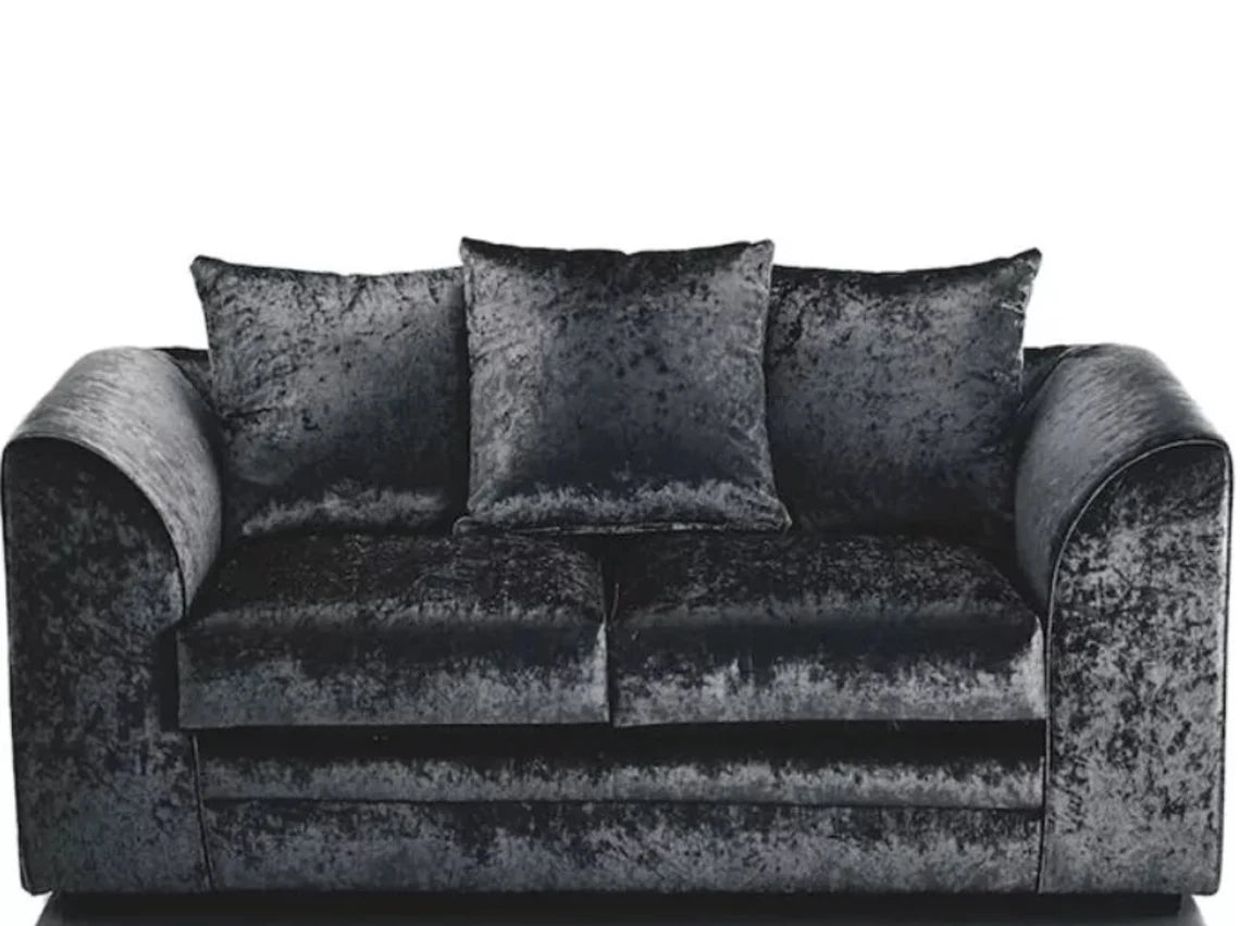 Crushed Velvet Sofa Suite Set | 3 & 2 Seaters