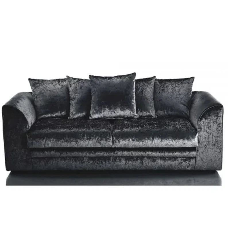 Crushed Velvet Sofa Suite Set | 3 & 2 Seaters