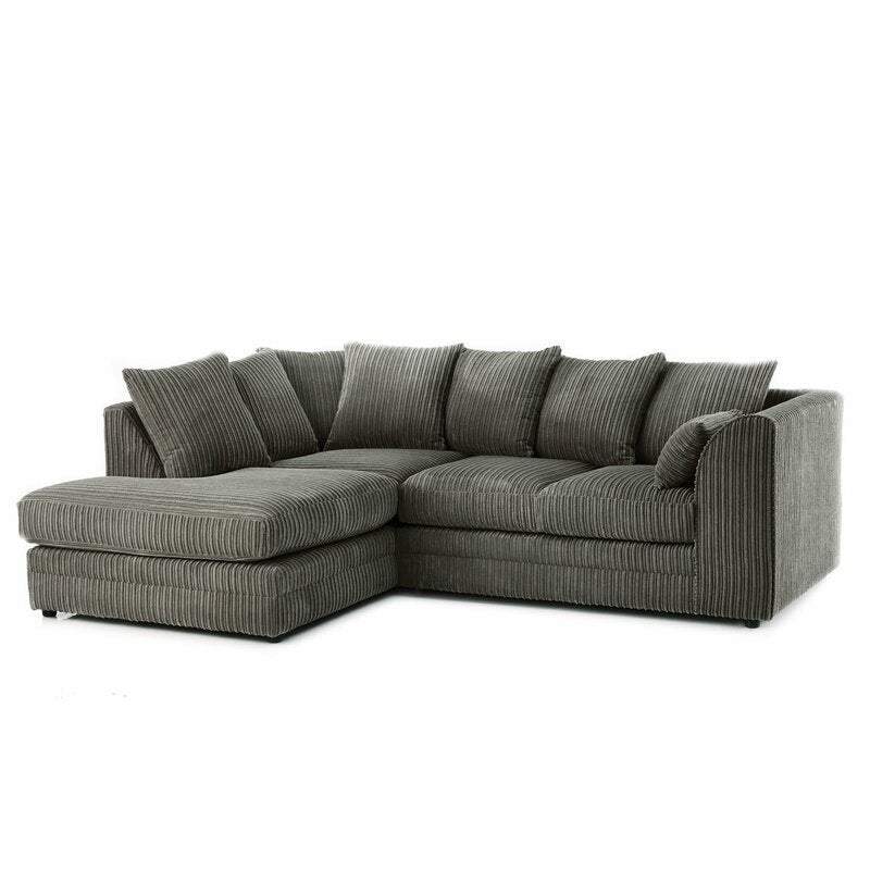 Hannah Jumbo Cord Corner Sofa | Corner Sofa UK