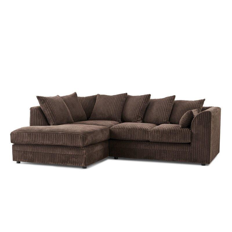 Hannah Jumbo Cord Corner Sofa | Corner Sofa UK