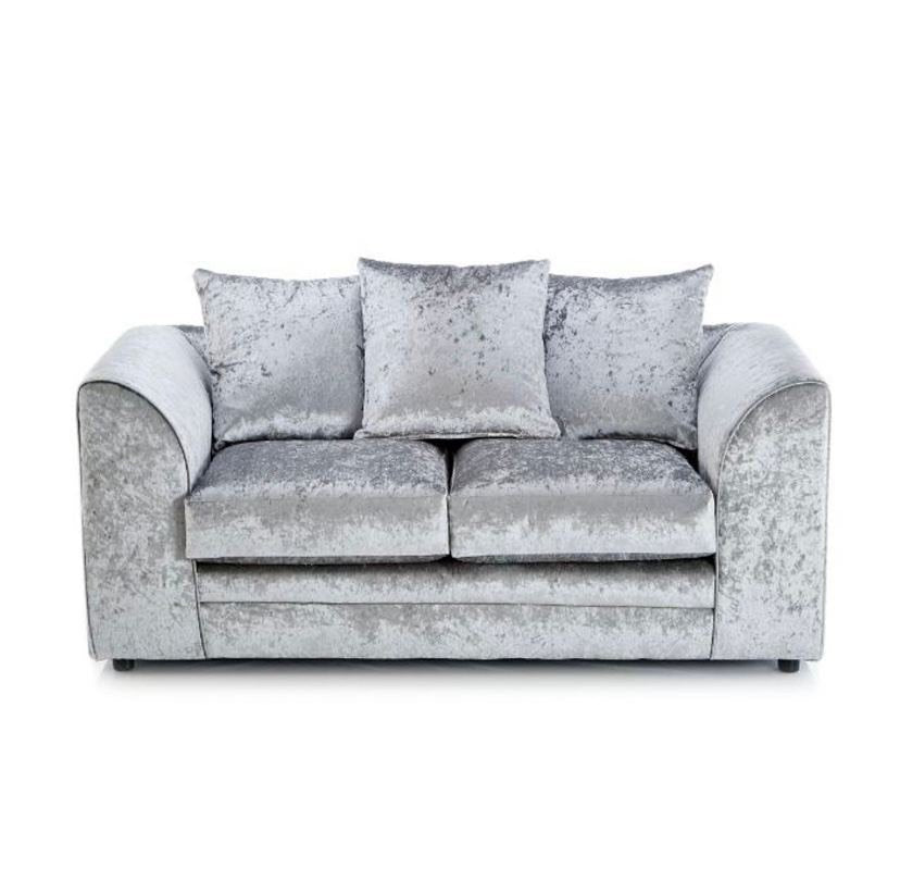 Chicago Crushed Velvet 3 & 2 Seater Sofa Set