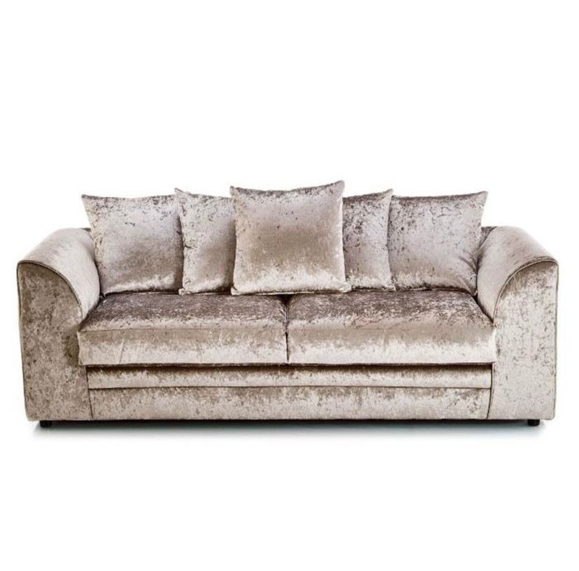 Chicago Crushed Velvet 3 & 2 Seater Sofa Set