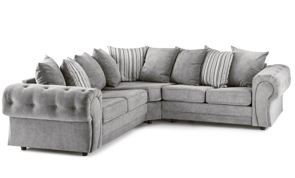 Verona Large Corner Scatter Back Sofa