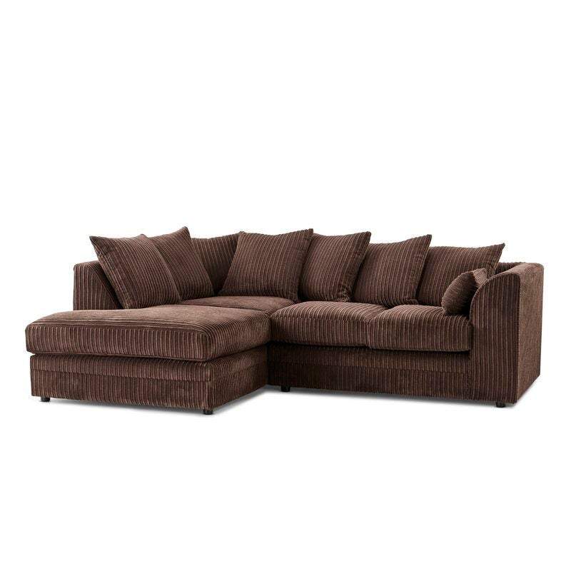 Hannah Jumbo Cord Corner Sofa