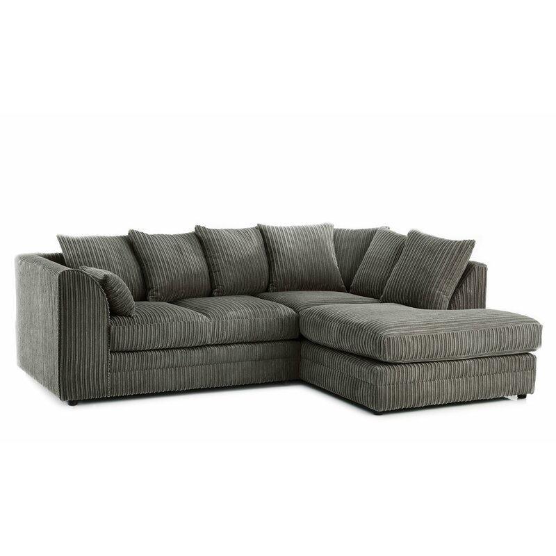 Hannah Jumbo Cord Corner Sofa