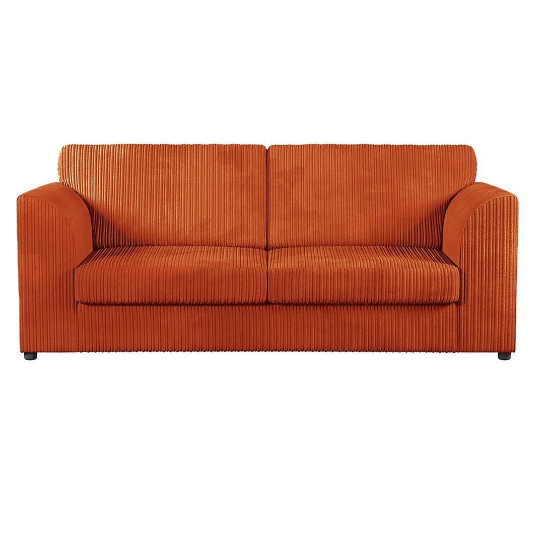 Hannah Jumbo Cord Full Back 3 Seater Sofa