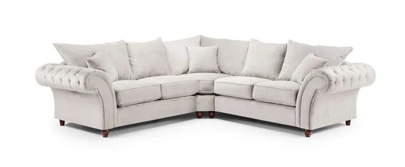 Chasm Sofa Suite Set | 3+2 / Corner | Grey Or Stone Colour