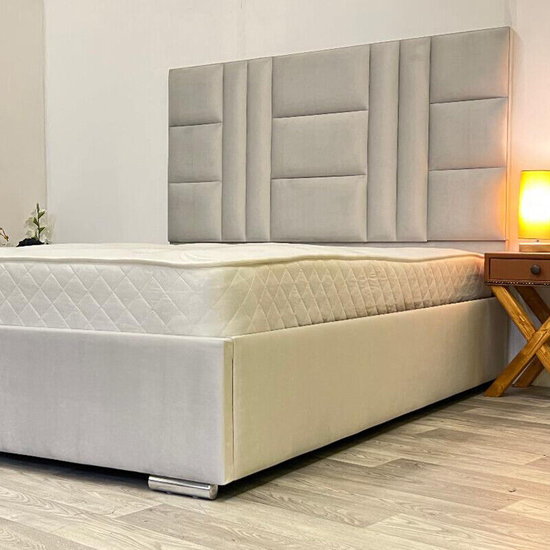 Divan Ottoman Storage Bed Frame Base with Headboard