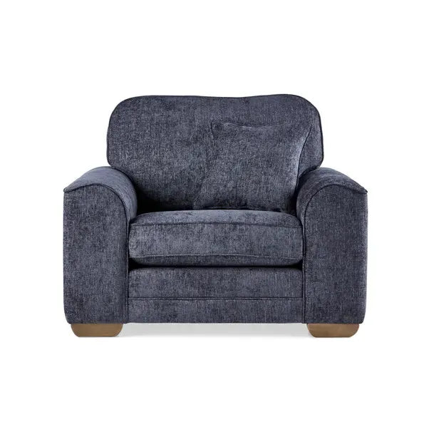 Leo Chenille High Back Grey / 3&2 Seater / 1 Seater