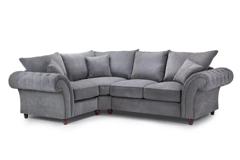 Chasm Sofa Suite Set | 3+2 / Corner | Grey Or Stone Colour