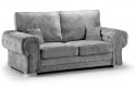 Chingford 3 Seater Scatter Back sofa Set (Grey)