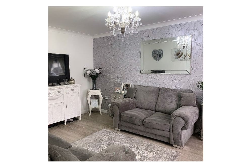 Chingford 3 Seater Scatter Back sofa Set (Grey)
